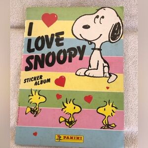 Snoopy Sticker Album Vintage